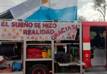 Bomberos de San Lorenzo presentaron su nueva autobomba