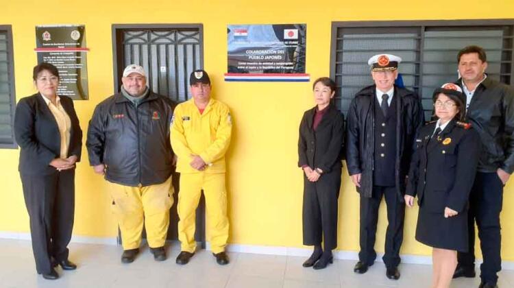 Inauguración del Cuartel de Cuerpo de Bomberos Voluntarios de Iturbe