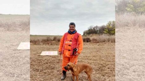 Porota es la nueva perra de rescate de personas de Bomberos Voluntarios