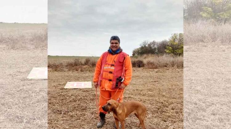 Porota es la nueva perra de rescate de personas de Bomberos Voluntarios