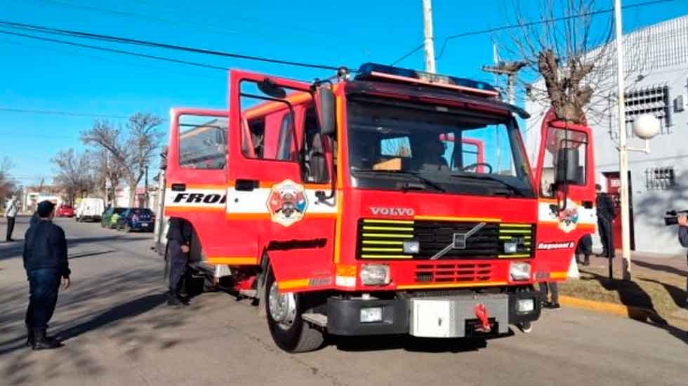 Los Bomberos Voluntarios de Frontera sumaron una nueva unidad