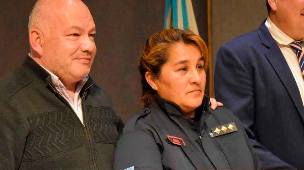 Legislatura reconoció a la jefa de Bomberos de San Carlos