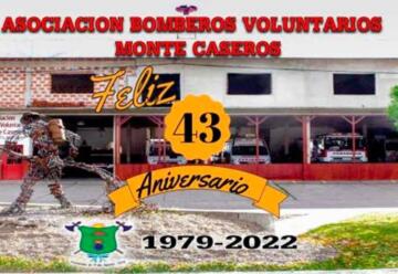 43° aniversario de Bomberos Voluntarios de Monte Caseros
