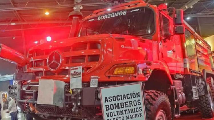 Bomberos de Puerto Madryn adquirió una autobomba de última generación