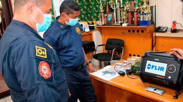 Bomberos de Panamá adquirió un espectrómetro de gases
