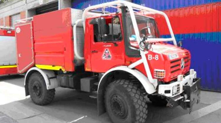 Nuevo vehículo autobomba para bomberos de Vitoria