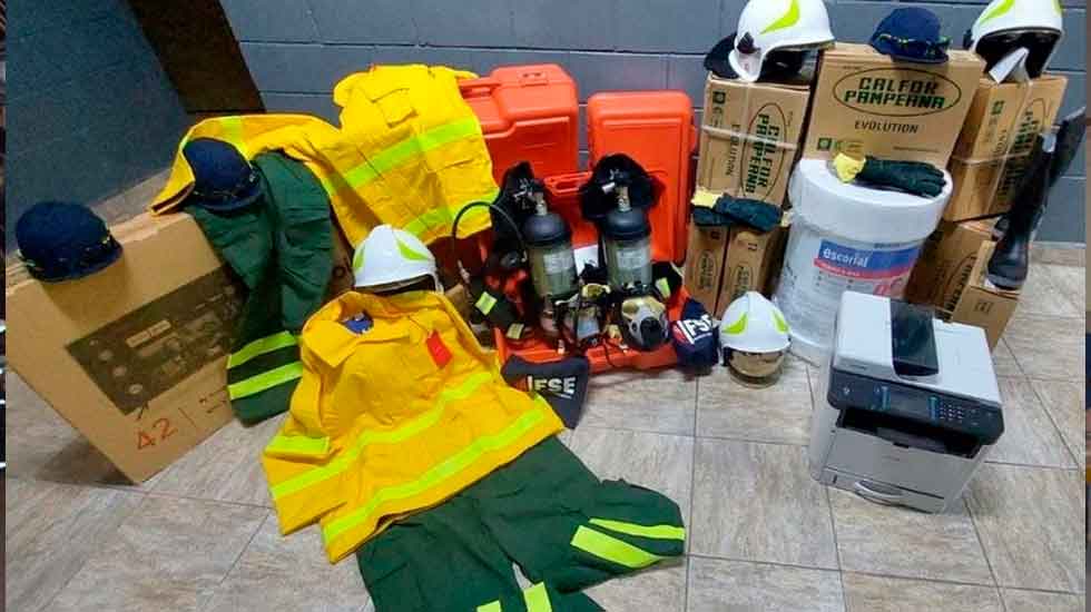 Los bomberos de Rojas sumaron nuevo equipamiento