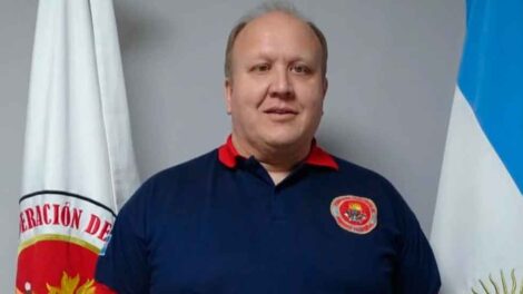 Rubén Oliva es el nuevo presidente de la Federación Chubutense de Bomberos