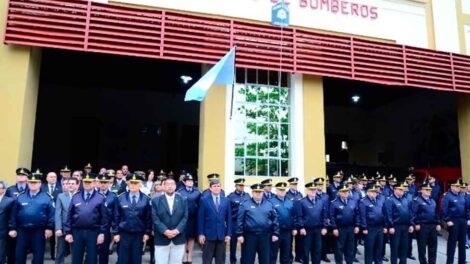 El Cuerpo de Bomberos cumplió 75 años al servicio de la comunidad