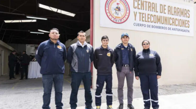 Bomberos de Antofagasta inaugura nueva sala para capacitación