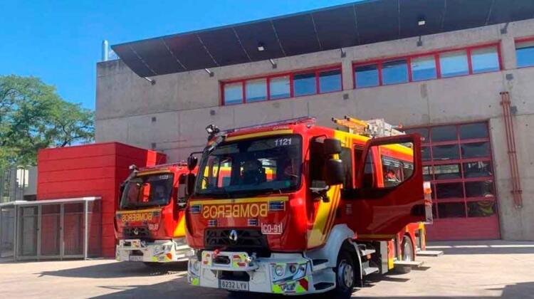 25 nuevos vehículos para los bomberos de Madrid