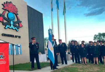 Inauguraron el nuevo cuartel de Bomberos de Lonquimay