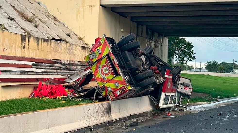 Muere un hombre que hurtó un camión de bomberos