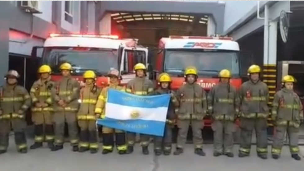 Bomberos de Chubut repudiaron las expresiones de funcionario nacional