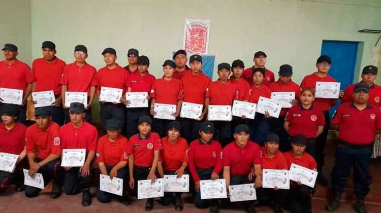 Humahuaca cuenta con 23 nuevos bomberos voluntarios