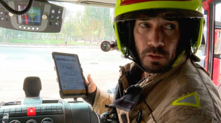 Los bomberos de Zaragoza incorporan un sistema informático