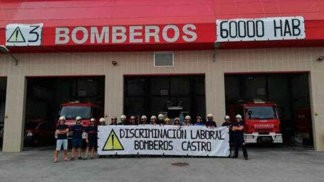 Los Bomberos se niegan a realizar servicios fuera del cuadrante