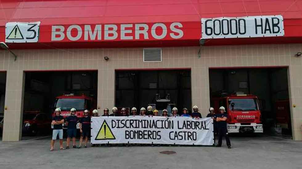 Los Bomberos se niegan a realizar servicios fuera del cuadrante