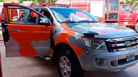 Bomberos Voluntarios de Arroyito sumaron una nueva unidad