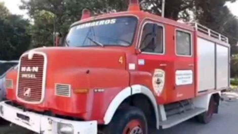 Los Bomberos de Cholila reacondicionaron una autobomba
