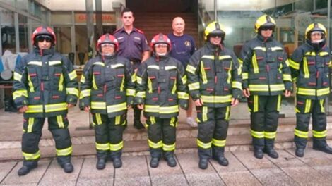 Bomberos Voluntarios incorporaron 20 nuevos trajes estructurales