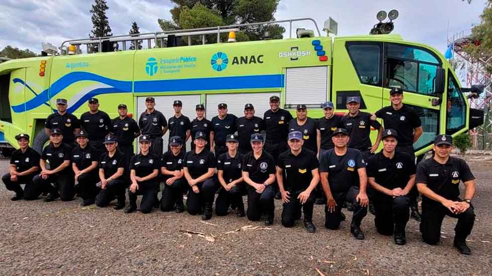 60° aniversario del cuartel de bomberos del aeropuerto neuquino