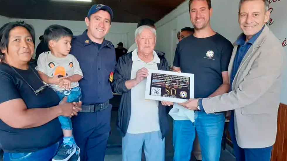 El cuartel de Bomberos de Sierra Grande cumplió 50 años