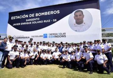 Estación de Bomberos  ahora lleva el nombre del sargento Javier Solano