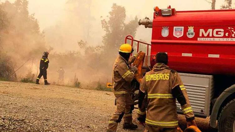 Incendios en Chile: Se mantienen activos 301 incendios forestales