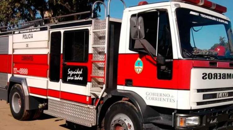 Murió un bombero en Corrientes en un extraño accidente
