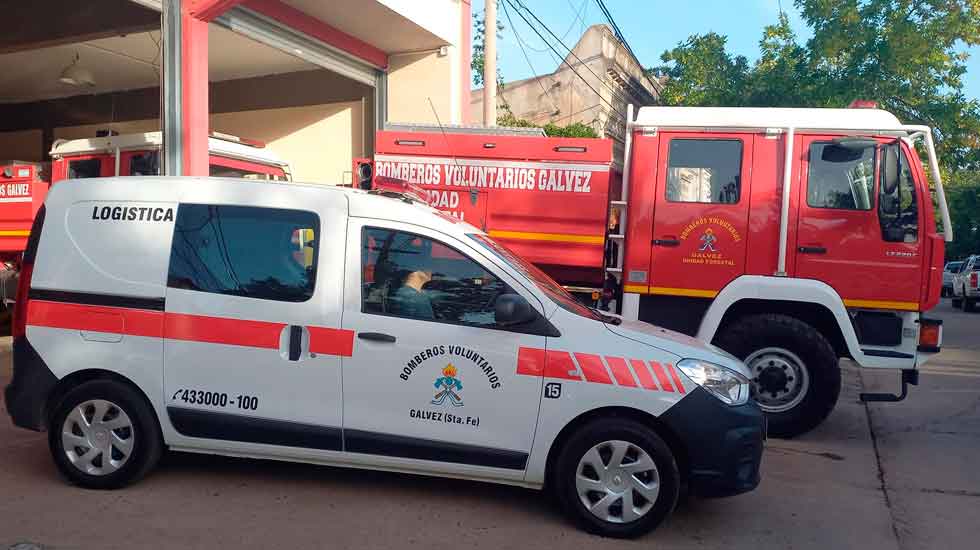 Bomberos Voluntarios de Gálvez con nuevas unidades