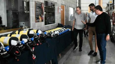 Bomberos Voluntarios de Rafaela recibió nuevo equipamiento