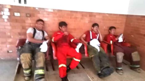 Bomberos denunciaron falta de atención en hospital de EsSalud