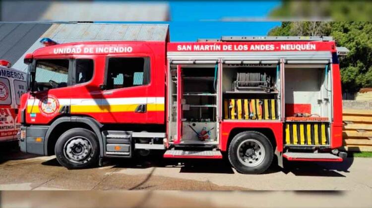 Bomberos de San Martín de los Andes incorporó un nuevo móvil