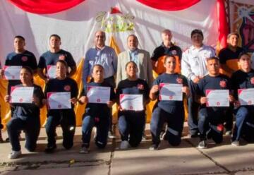 Se incorporaron 11 nuevos a bomberos voluntarios de Palpalá