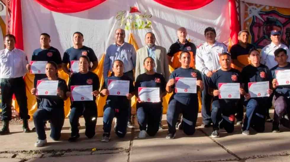 Se incorporaron 11 nuevos a bomberos voluntarios de Palpalá