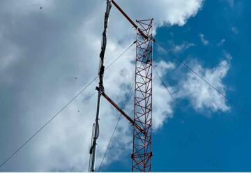 Bomberos de Bragado instalan antena y repetidora para mejorar comunicaciones
