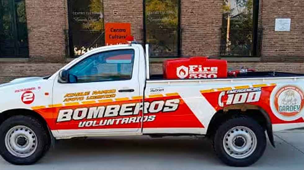 Nutrien junto a los Bomberos Voluntarios de Gardey