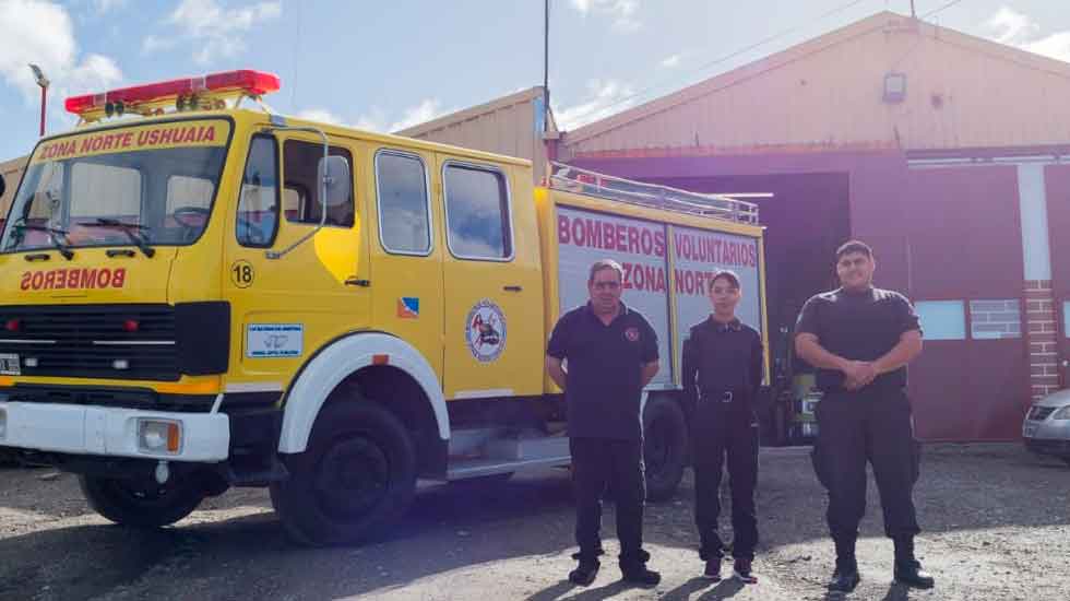 Bomberos Voluntarios Zona Norte de Ushuaia recibirá recursos nacionales