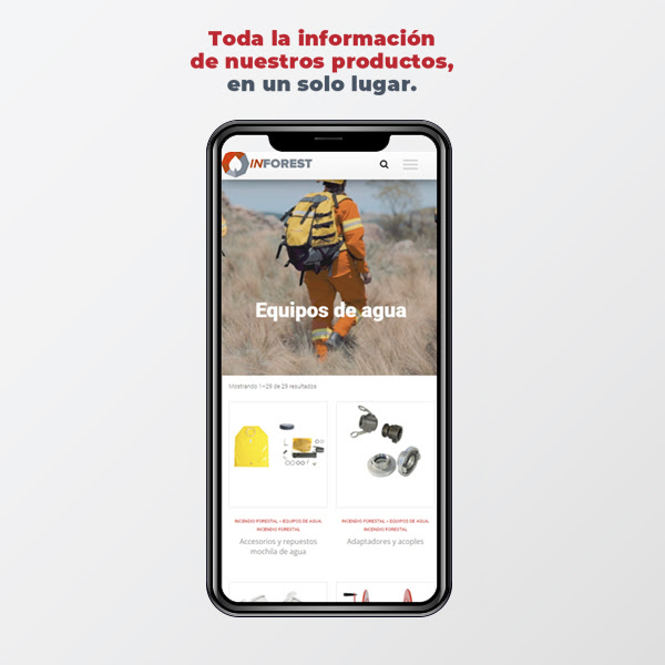 La empresa Inforest ha anunciado la renovación de su sitio web