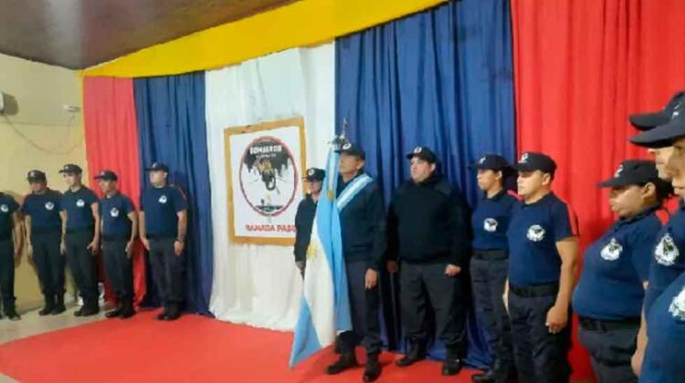 Oficializaron el primer cuartel de bomberos de Ramada Paso