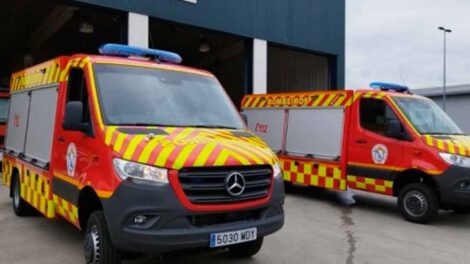 Nuevos furgones para los bomberos de Lugo
