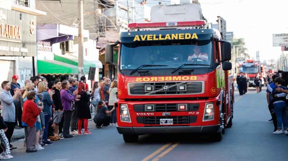 Los bomberos de Echenagucia celebraron su centenario