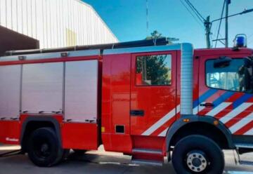 Los bomberos de Dina Huapi suman un nuevo vehículo a su flota