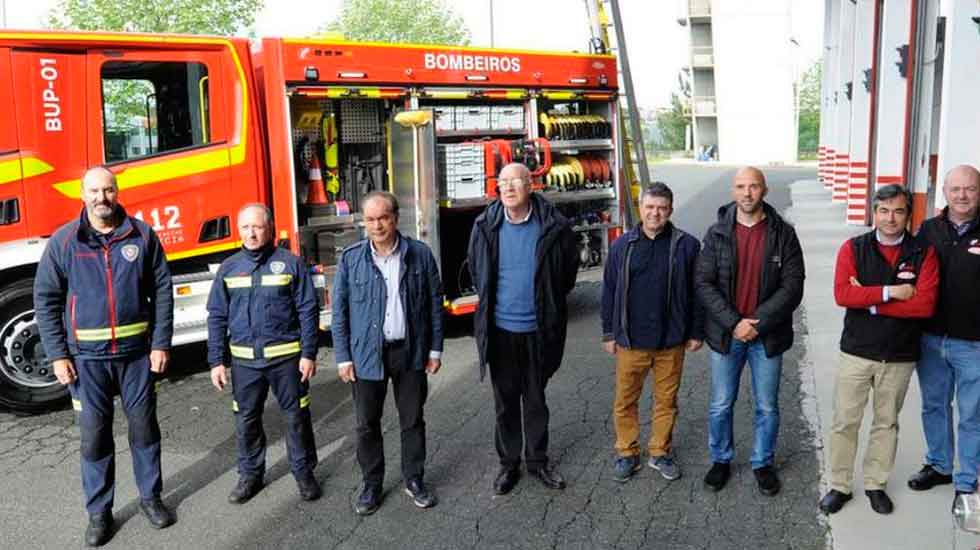 El parque de bomberos estrena un vehículo autobomba pesado