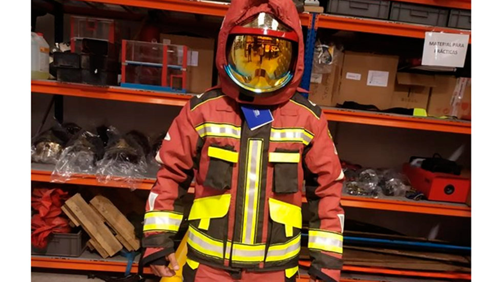 Bomberos recibe los nuevos equipos de protección individual