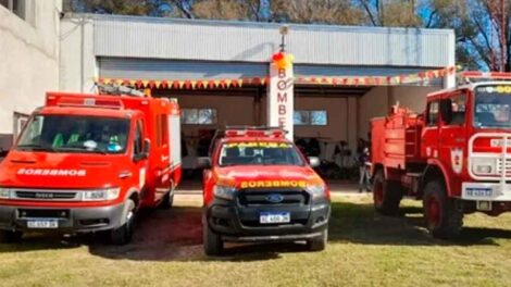 Vandalizaron el Cuartel de Bomberos de Parera