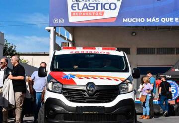 Donan una ambulancia a Bomberos voluntarios de Río Cuarto