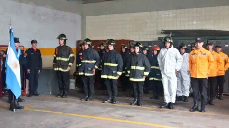 Los Bomberos Zapadores cumplieron 78 años en Rafaela