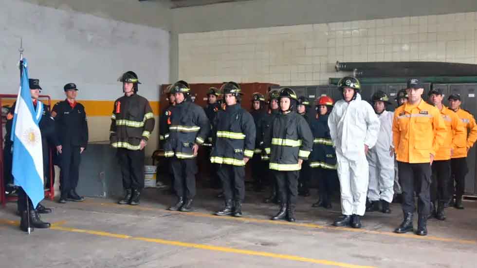 Los Bomberos Zapadores cumplieron 78 años en Rafaela